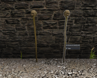 A Skull pole