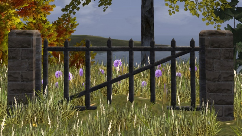 File:Sandstone iron fence gate.jpg