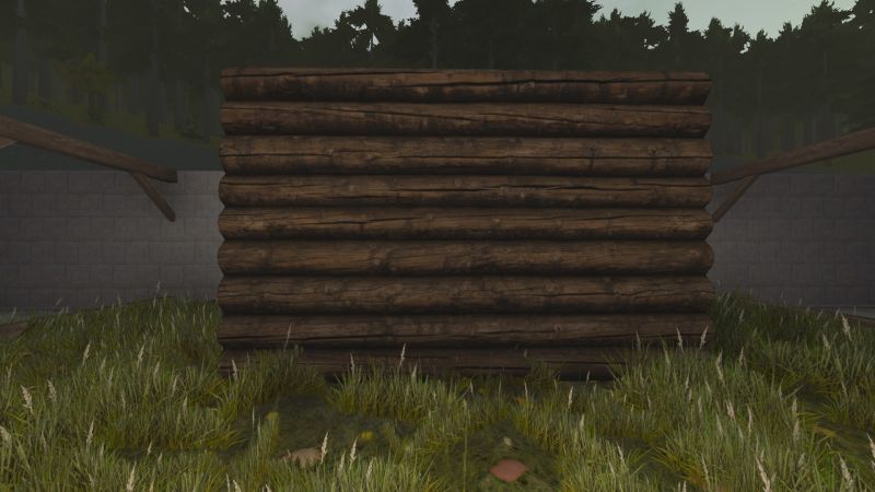 File:Rustic log wall.jpg