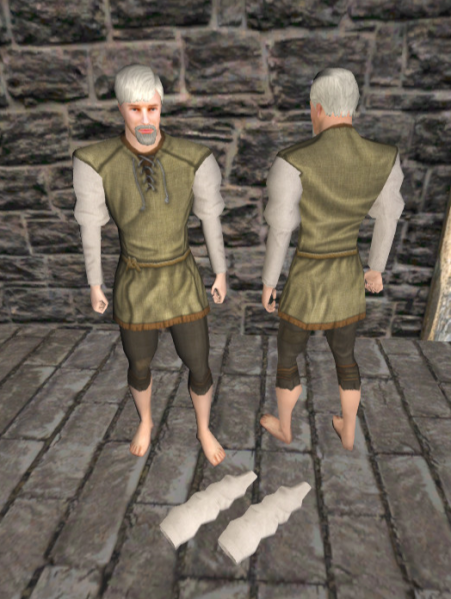 File:White cloth sleeve.png