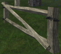 A Wooden Fence Gate