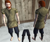 A Cloth pants