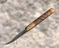 A Leather knife