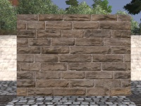 A Sandstone wall
