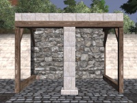 A Marble T arch