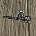 A metal torch