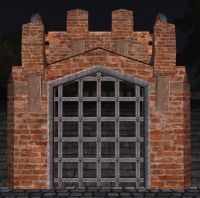A Pottery portcullis (fence)