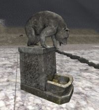 A Wall fountain