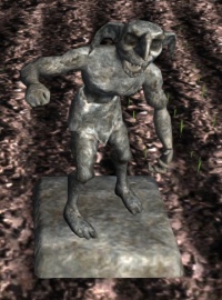 A Statue of goblin