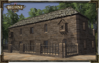 A Sandstone double door