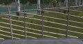 A High Roundpole Fence