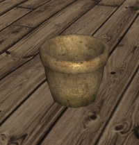A Pottery flowerpot