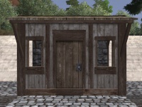 A Wooden canopy