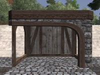 A Stone arch left